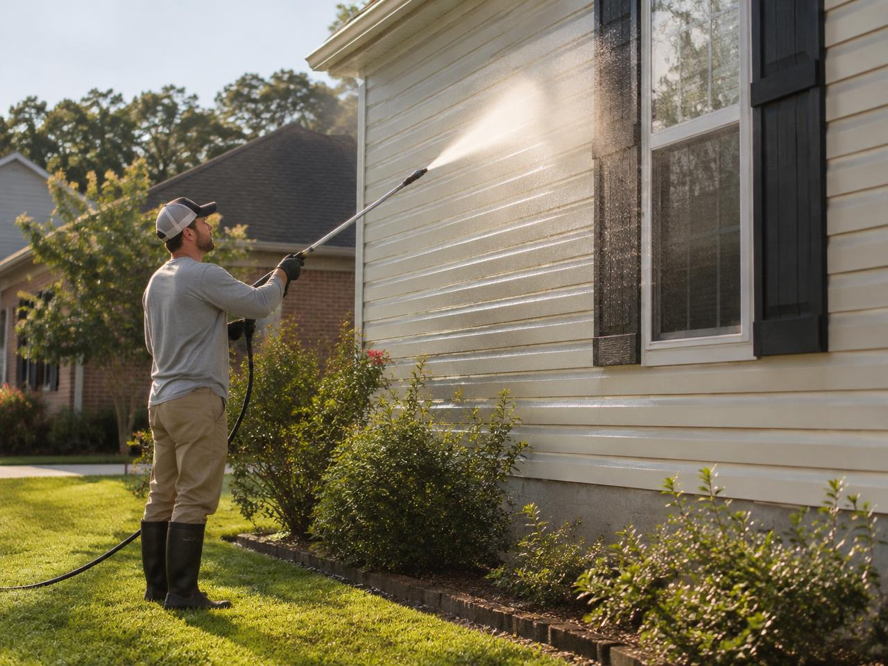 House Soft Washing